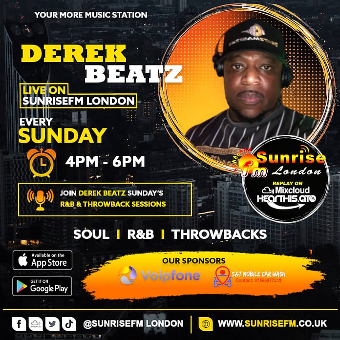 Derek Beatz (Sunday 4pm - 6pm)