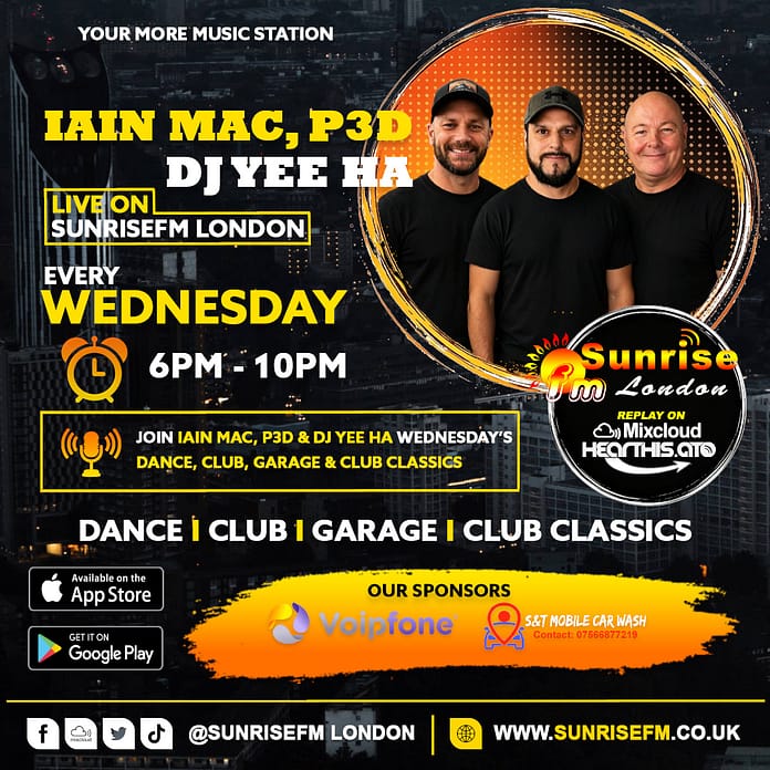 Iain Mac & P3D (Wednesday 6pm - 10pm)