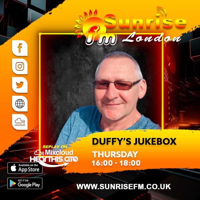 DJ Duffy Thur 4pm 6pm