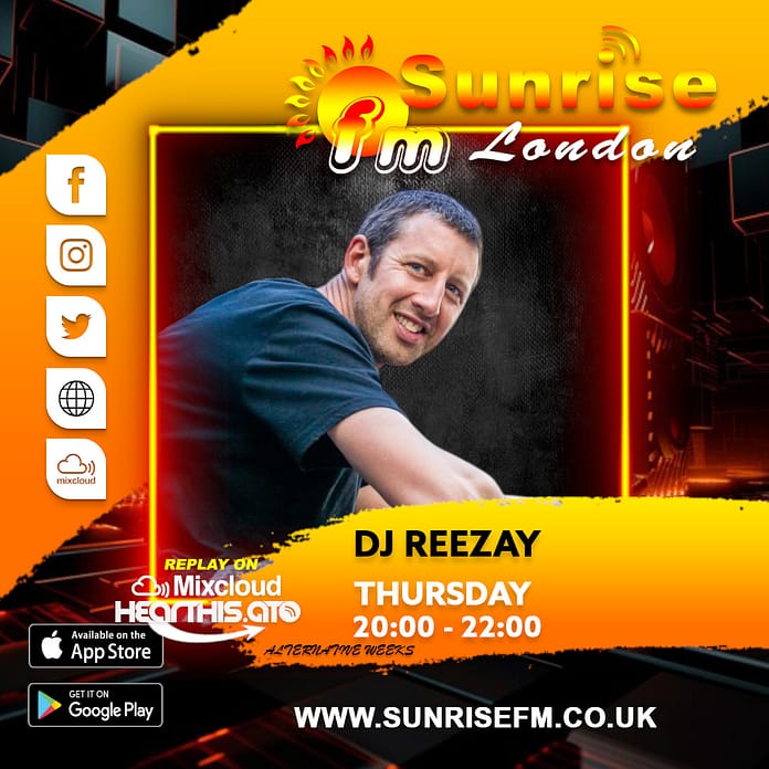 DJ Reezay (Thur 8pm - 10pm)